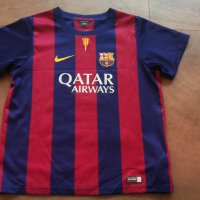 NIKE MESSI FC BARCELONA Kids Football T-Shirt размер 7-8 години / 122-128 см детска тениска 35-59, снимка 1 - Детски тениски и потници - 43545138