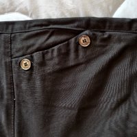 Дамски черен панталон, снимка 3 - Панталони - 35541118
