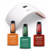 Комплект за гел лак Canni Professional + Led Лампа