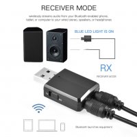3в1 USB Bluetoooth 5.0 аудио предавател/приемник , снимка 7 - Друга електроника - 26539245