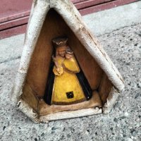 Дева Мария и младенеца, снимка 2 - Антикварни и старинни предмети - 43684767