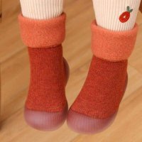 Детски есенни обувки с чорап тип пантофи, снимка 7 - Детски пантофи - 43450969