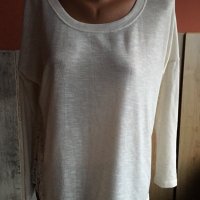 💎Фино пуловерче с дантела,хл размер, снимка 1 - Блузи с дълъг ръкав и пуловери - 27024422