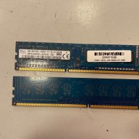 8GB (2x4GB) DDR3L SK-Hynix PC3L-12800U (1600Mhz,CL-12,1.35V), снимка 2 - RAM памет - 37594067
