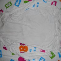 Нов Дамски Бял ТОП Блуза с отворен корем р-р С М Л, снимка 3 - Блузи с дълъг ръкав и пуловери - 43212874