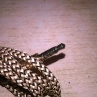 кабел 1.5м с оплетка и позлатени жакове 3.5мм, снимка 10 - Други - 26513171