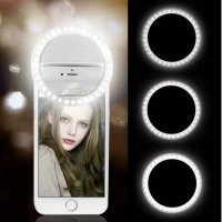 Селфи ринг светкавица за телефон USB универсална LED лампа Selfie Ring , снимка 2 - Селфи стикове, аксесоари - 26871180