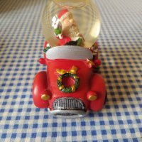 Дядо Коледа количка със снежна топка, снимка 4 - Други - 39017662