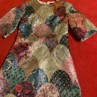 Ефектна рокля по модел на Долче и Габана, снимка 4 - Рокли - 34617174
