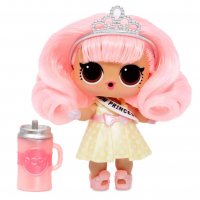 Кукла L.O.L. - 580348 - Hair! Hair! Hair!, розова коса и жълта рокля, снимка 1 - Кукли - 37290651