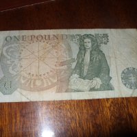 1978 - Bank of ENGLAND - Банкнота от £1, снимка 2 - Нумизматика и бонистика - 44010488