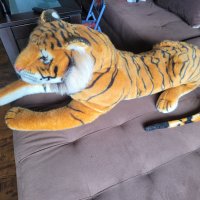 Тигър-плюш, снимка 4 - Плюшени играчки - 39463226