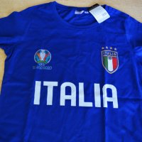 Дамска тениска на Италия за EURO 2020!Дамски футболни фен тениски!Дамска тениска на ITALIA!, снимка 2 - Тениски - 33381499