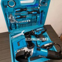 НОВО! Комплект ! Ударен Винтоверт MAKITA / МАКИТА 36V 6ah и ъглошлайф MAKITA / МАКИТА 125mm 720W, снимка 1 - Винтоверти - 40632895