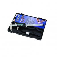 Електронен метален дигитален шублер с LCD дисплей, снимка 2 - Шублери - 33409422