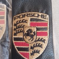 2 броя Кожени възглавнички за седалка с цветно лого и надпис Porsche за кола автомобил джип +подарък, снимка 8 - Аксесоари и консумативи - 39382022