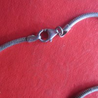Уникална сребърна верижка верига ланец 925, снимка 6 - Колиета, медальони, синджири - 35101790