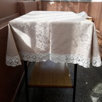 Комплекти каренце със салфетки, покривка със столовка (изцяло ръчна изработка)  , снимка 4 - Декорация за дома - 15088842