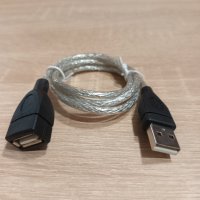 Кабел USB M - USB F, снимка 1 - Кабели и адаптери - 38782732