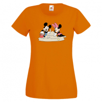 Дамска тениска Mickey & Minnie 4, снимка 7 - Тениски - 36526217
