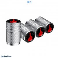 Комплект алуминиеви капачки за вентили, снимка 6 - Аксесоари и консумативи - 40213004