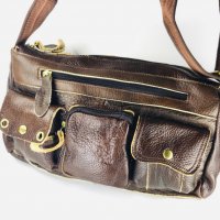 Луксозна Мъжка чанта Телешка кожа Арт Vinatge Lux Bag Топ ЦЕНА !, снимка 1 - Чанти - 26344778
