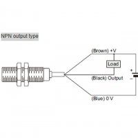 NPN индукционен датчик LJ12A3-4-Z/BX , снимка 2 - Друга електроника - 27589401