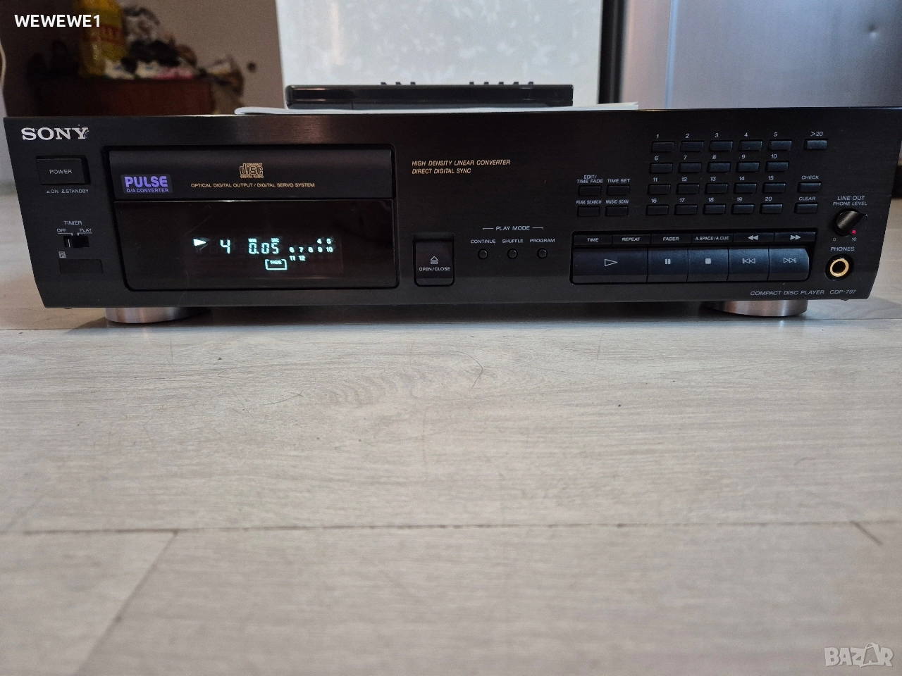 SONY CDP 797, снимка 1
