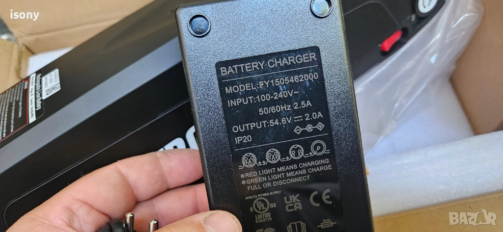 Литиева батерия 48v /13Ah с кутия, снимка 1