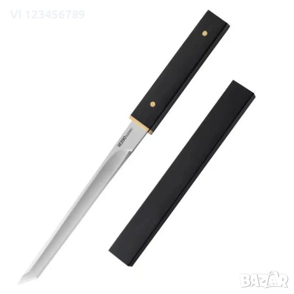 Къс японски нож танто М390 - 117Х190 , снимка 1