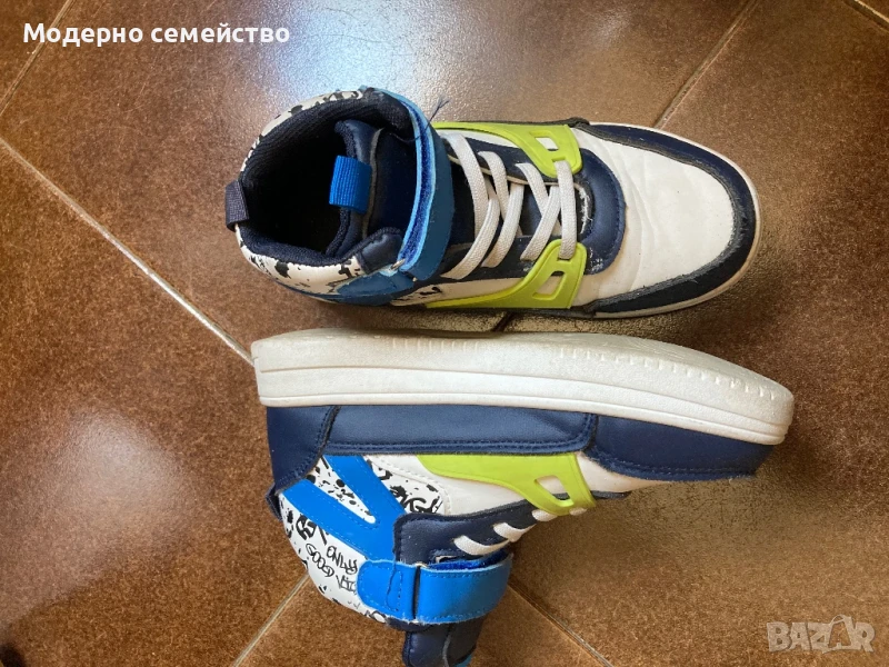 Високи маратонки за момче , снимка 1