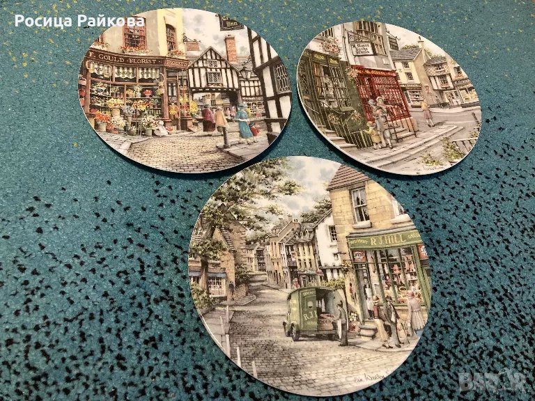 Колекционерски чинии-3 броя, снимка 1