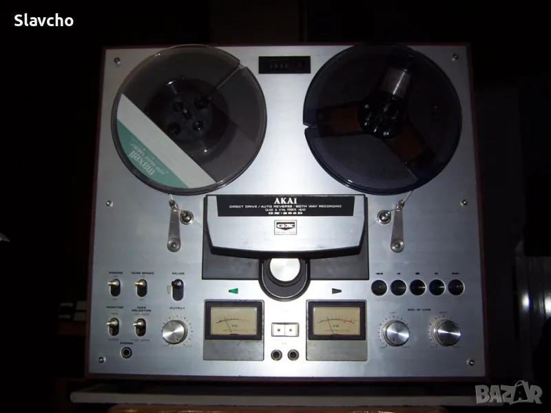 Ролков магнетофон/дек - Akai GX-265D 6-Head/ Reel to Reel Stereo 7"x1/4 AutoReverse, снимка 1