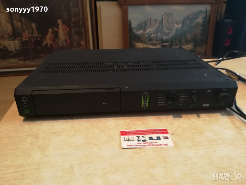braun a2 amplifier-germany 2403211810, снимка 1
