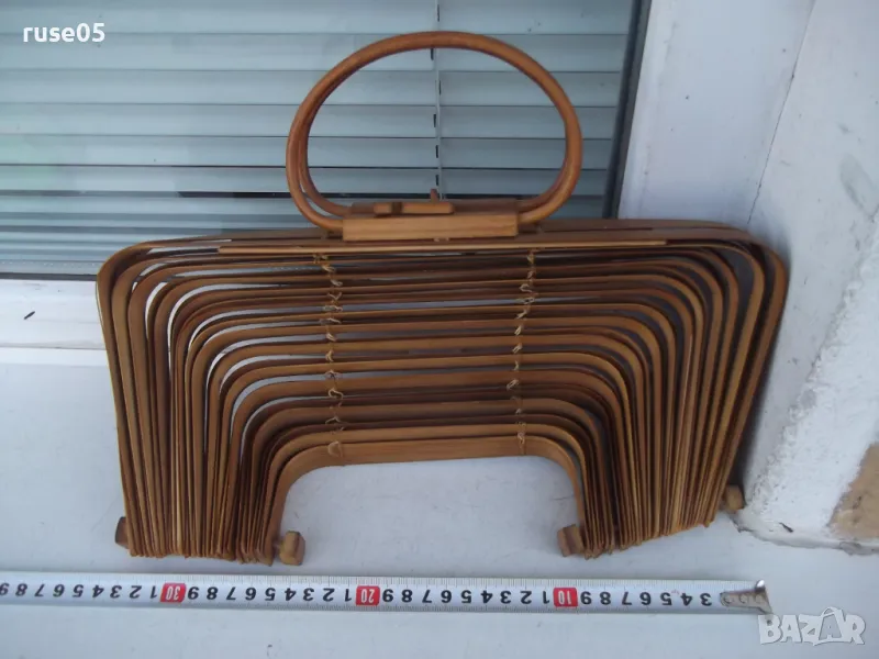 Чанта дамска сгъваема от бамбук, снимка 1