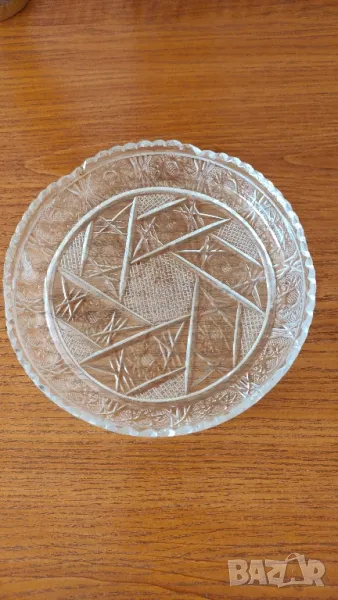 Кристална чиния, снимка 1