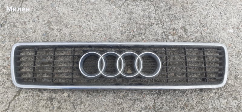 Декоративна Решетка Във Предния Капак За Audi 80 B4 от1991-1995 Година ...