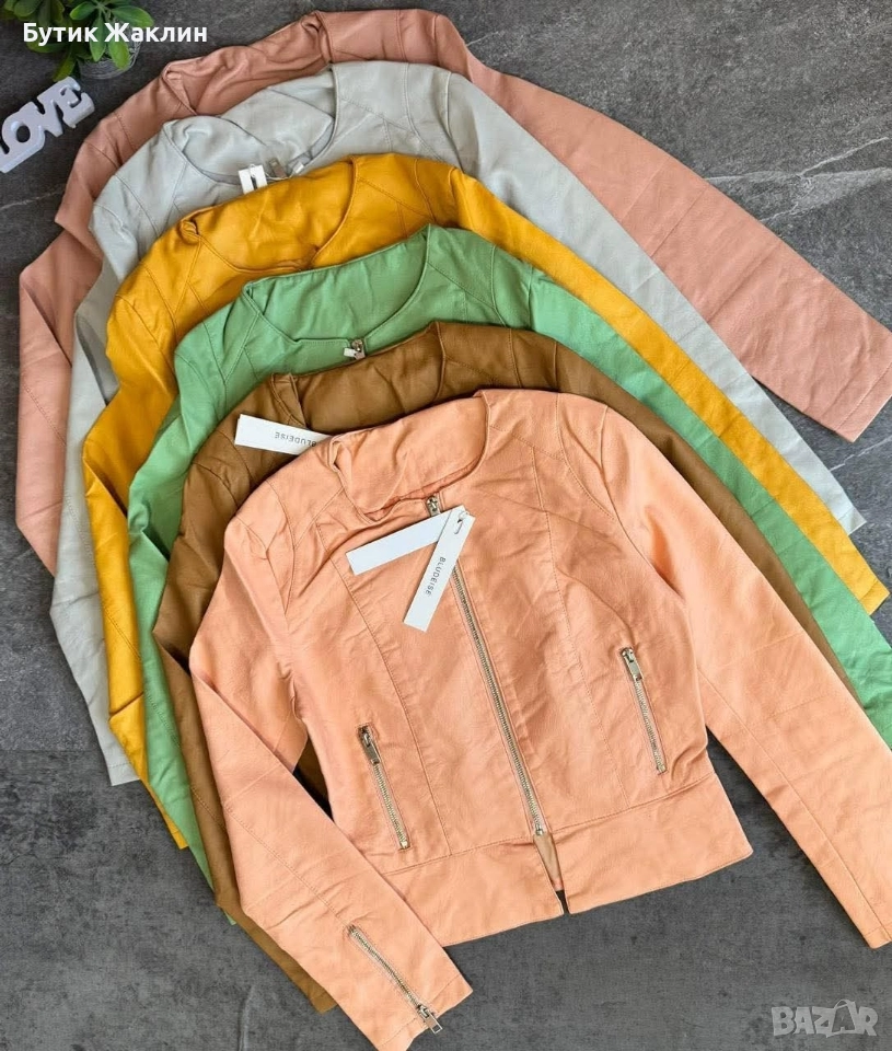 Дамско кожено яке , снимка 1