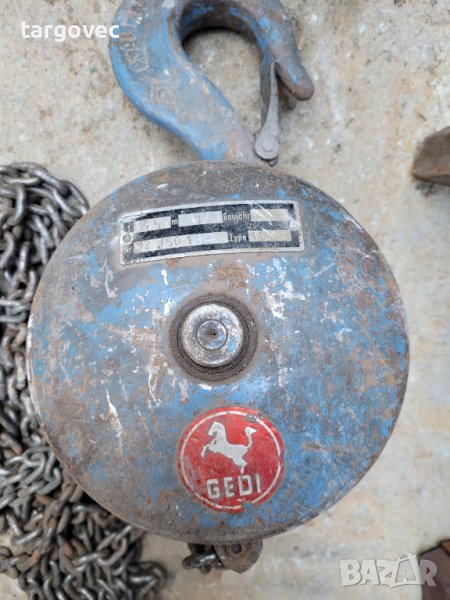 Верижна талия chain блок, снимка 1