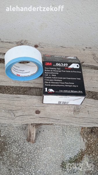  Повдигаща лента 3M™06349 Trim Masking Tape Лента за защита на гумени уплътнения за стъкла, снимка 1