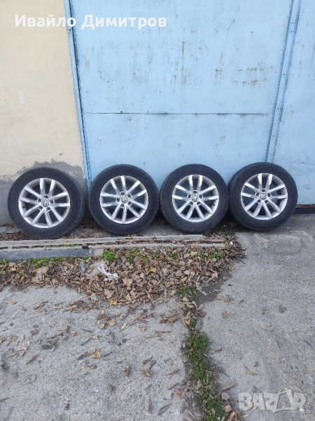 джанти с летни гуми 5*112/16, снимка 1