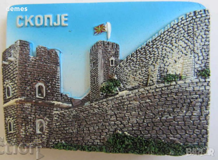 Автентичен 3D магнит от Македония, серия-2, снимка 1