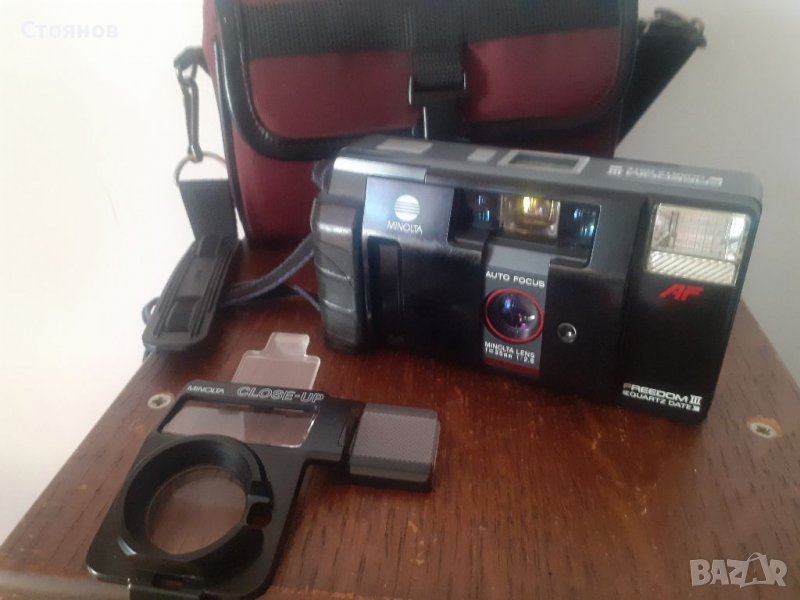 MINOLTA FREEDOM  III  QUARTZ DATE Japan, снимка 1