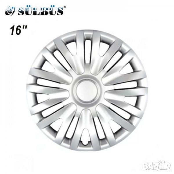 Комплект тасове Automat 412, Тасове за автомобил 16 цола, Сив, 4 броя, снимка 1