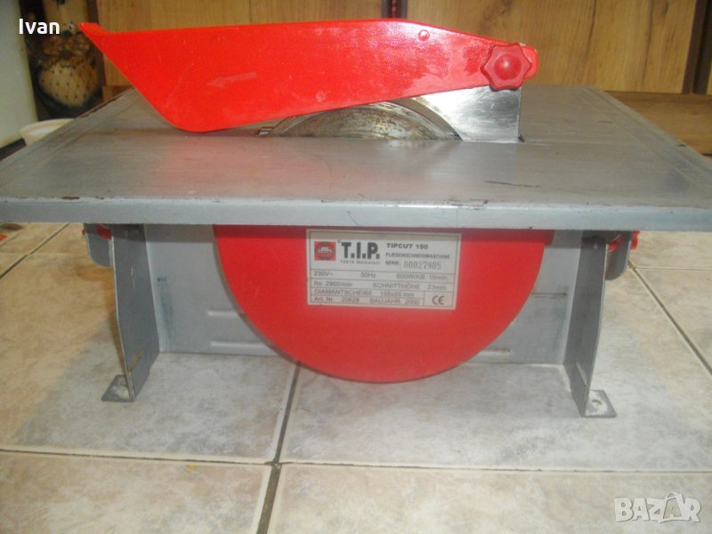 ЗА РЕМОНТ-ЗА ЧАСТИ-600 Вата-ф155мм-Машина Сухо Рязане Плочки/Плочи-Немска, снимка 1