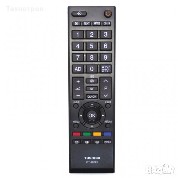 TOSHIBA CT-90326 - дистанционно за LED LCD телевизор, снимка 1