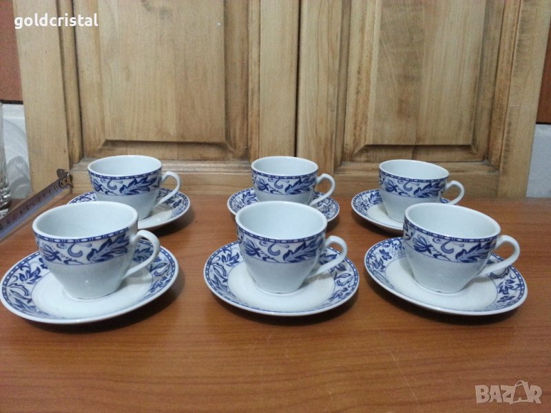 Стар български порцелан чаши за кафе , снимка 1
