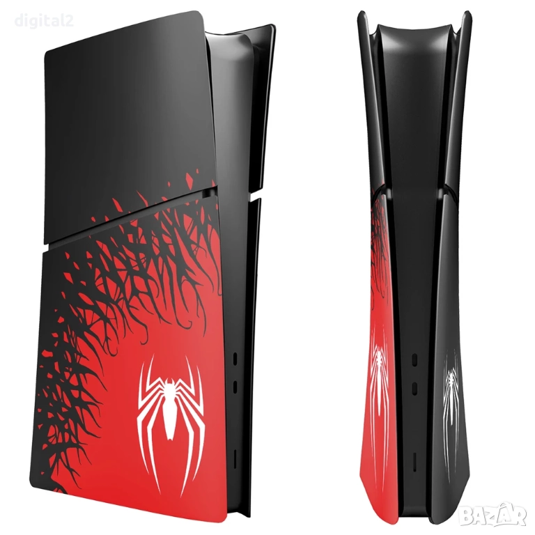 Панел  Spider Man PlayStation 5 Slim Digital Edition високо качество, снимка 1