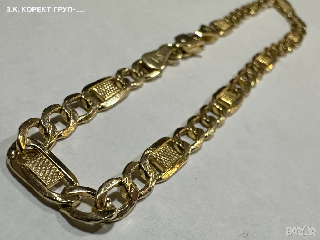 Златна гривна 14к, 3,54гр, снимка 1