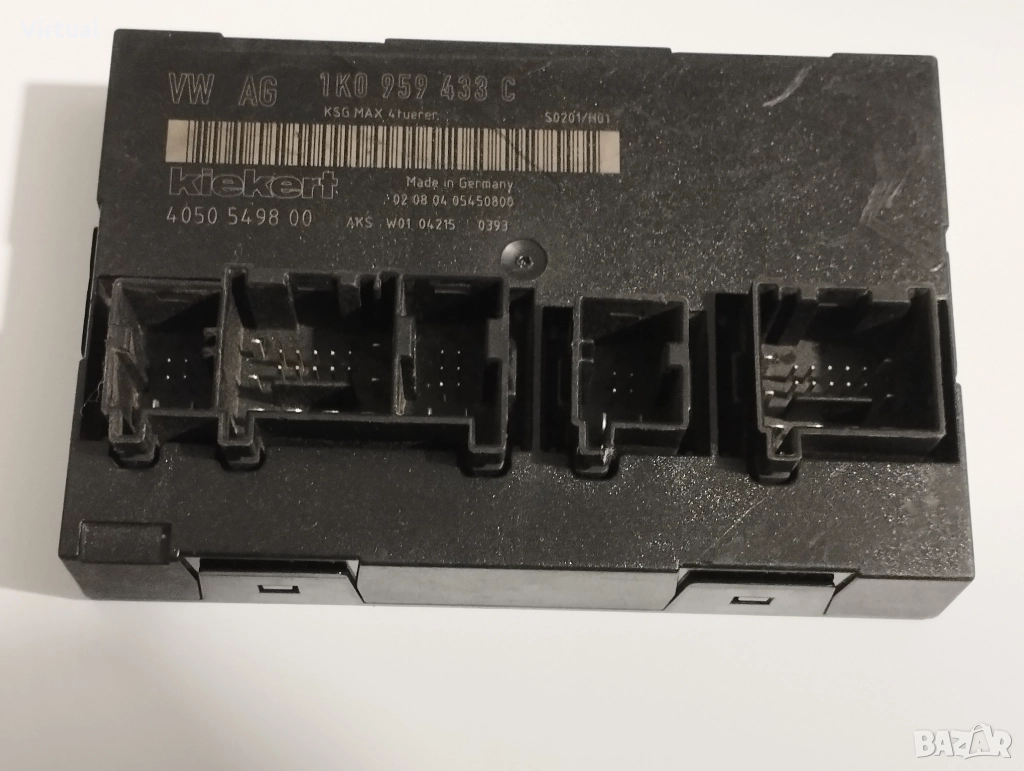 Електронен управляващ блок, 1K0 959 433 C, комфорт модул за VW, SEAT, SKODA, 1K0959433C, снимка 1